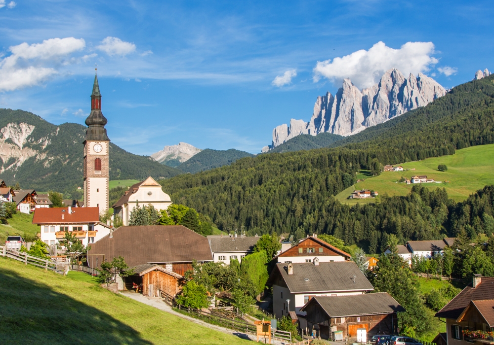 Parish Church of St. Peter and Paul Funes/Villnöss Valley