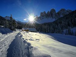 Winter in Villnös