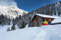Mountain huts and alpine farms