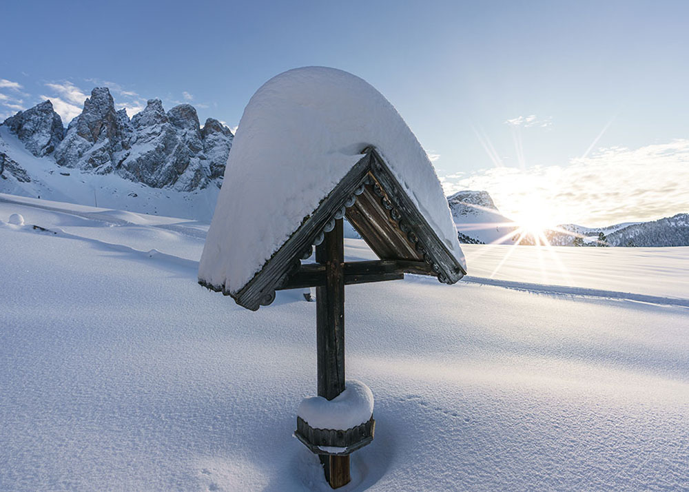 Inverno in Val di Funes